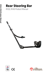 Rifton Adaptive Tricycle Rear Steering Bar product manual