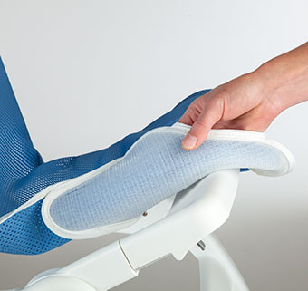 rifton wave bath chair fabric