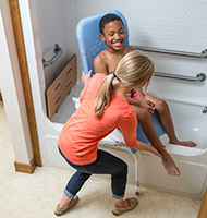 rifton wave tub transfer step 2