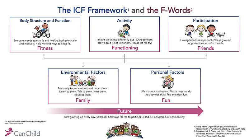  ICF Framework and F-Words Diagram