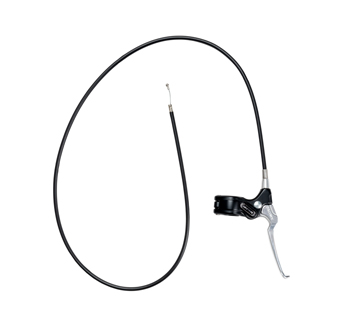 The front hand brake for the Rifton Adaptive Tricycle