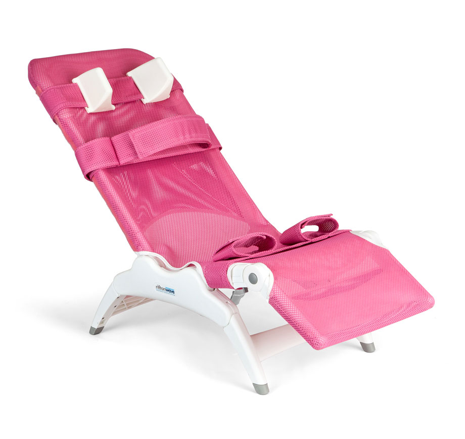 Pink Rifton Wave shower & bath chair