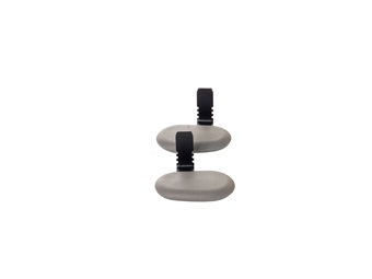 The Rifton Stander medial/lateral thigh supports