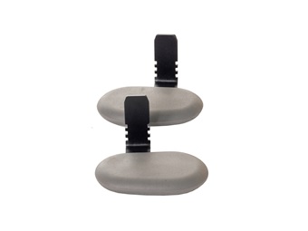 The Rifton Stander medial/lateral thigh supports