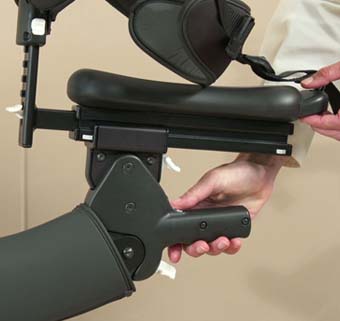 a hand adjusting the MPS